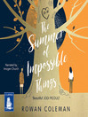 Cover image for The Summer of Impossible Things